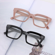 Load image into Gallery viewer, Oversized Square Reading Glasses For Men Women Portable Large Frame High Definition Computer Gaming Eyeglasses Eye Protection Eyewear Diopter 0~+ 3.00