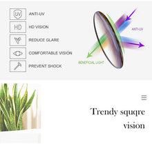 Load image into Gallery viewer, Oversized Square Rimless Shades UV400 Shape Sunglasses For Women New Fashionable New Big Frame Sun Glasses for Female New Latest Attractive Large Flat Top Eyewear For Unisex