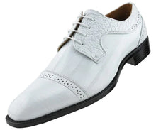 Load image into Gallery viewer, DALLAS CAP TOE GATOR PRINT SHOES