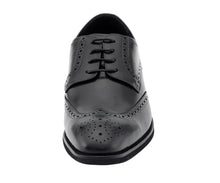Load image into Gallery viewer, ASHER GREEN -LEATHER WING TIP COMFORTABLE RUBBER SOLE