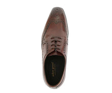 Load image into Gallery viewer, ASHER GREEN -LEATHER WING TIP COMFORTABLE RUBBER SOLE