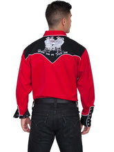 Load image into Gallery viewer, Scully Four Ace Embroidery - Men's Western Shirt