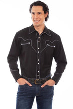 Load image into Gallery viewer, Scully Candy Cane - Men's Western Shirt