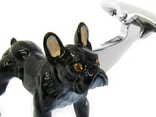 Load image into Gallery viewer, Painted French Bulldog Cufflinks