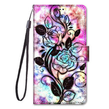 Load image into Gallery viewer, Painted Leather Flip Phone Case For Xiaomi Redmi 8 9 9A 9C 9T Redmi 10 Lion Cat Butterfly Wallet Card Holder Stand Book Cover Colorful PU Leather Wallet Flip Cover Shockproof Card Slots Holder Side Pocket Magnetic Closure Stylish Case