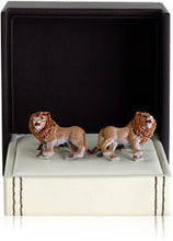 Load image into Gallery viewer, Painted Lion Cufflinks