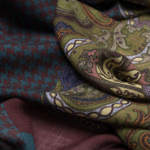 Load image into Gallery viewer, Aosta - Wool Scarf - Olive Green