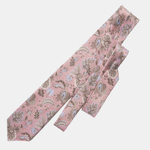 Load image into Gallery viewer, Medici - Printed Silk Tie - Pink