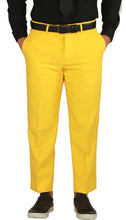 Load image into Gallery viewer, PAUL LORENZO MENS YELLOW SLIM FIT 2 PIECE SUIT
