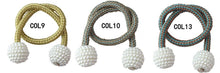 Load image into Gallery viewer, Pearl Magnetic Curtain Clip Curtain Holder Tieback Buckle Clips Hanging Ball Buckle Tie Back Curtain Accessories Home Decor Decorative Curtain Holdbacks Crystal Tie Backs For Curtains Curtain Holders For Window Draperies