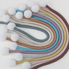 Load image into Gallery viewer, Pearl Magnetic Curtain Clip Curtain Holder Tieback Buckle Clips Hanging Ball Buckle Tie Back Curtain Accessories Home Decor Decorative Curtain Holdbacks Crystal Tie Backs For Curtains Curtain Holders For Window Draperies
