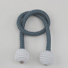 Load image into Gallery viewer, Pearl Magnetic Curtain Clip Curtain Holder Tieback Buckle Clips Hanging Ball Buckle Tie Back Curtain Accessories Home Decor Decorative Curtain Holdbacks Crystal Tie Backs For Curtains Curtain Holders For Window Draperies