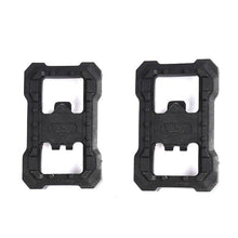 Load image into Gallery viewer, Pedal Cleats Flat Adapter Original Self Locking Pedal Flat Plate Conversion Device Suitable For Bike Pedals Bike Universal Clipless Platform Adapters Cleats Pedal Bicycle Pedal Adapters
