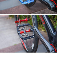 Load image into Gallery viewer, Pedals Flat Sealed Bearings Pedals For Bicycle Mountain Bike Pedals Platform Ultra Light Wide Aluminum Bicycle Pedal Mountain Bike Pedals Aluminum Bicycle Flat Platform Pedals Lightweight Non-Slip Sealed Bearing For Road Mountain