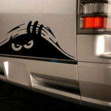 Load image into Gallery viewer, Peeking Monster Scary Eyes Car Sticker Peeking Elf Car Decal Waterproof Car Decal Vinyl Car Decal Sticker Waterproof Self-adhesive Car Sticker Scratch Cover Decal Auto Decoration Funny Peeking 3D Big Eyes Sticker Car Styling
