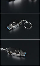 Load image into Gallery viewer, Pen Drive 128GB Metal Gift Micro-USB Dual Memory Stick for Laptop PC Computer Car Audio Keychain USB 3.0 Flash Drive 1TB Mini USB Stick Original 128gb USB Drive