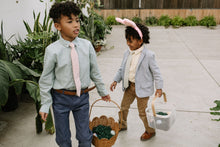 Load image into Gallery viewer, Peony Stripe - Boys Tie