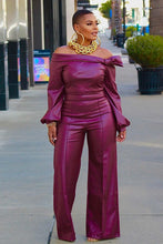 Load image into Gallery viewer, Glamourista Women's Trendy Leather Suit - Chic & Confident Style