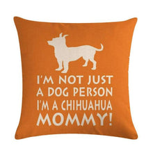 Load image into Gallery viewer, Pet Dog Elegant Design Linen Cotton Throw Pillow Covers Dog Pattern Cotton Throw Pillow Covers Car Sofa Cushion Cover Pillowcases Couch Cushion Cover Home Sofa Bed Decorative Pillows