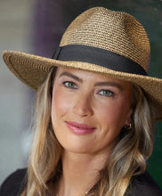 Load image into Gallery viewer, Peter Grimm Erickson - Straw Fedora Hat