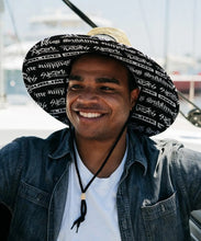 Load image into Gallery viewer, Peter Grimm Sublime Pool Shark Lifeguard - Rye Straw Lifeguard Hat