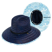 Load image into Gallery viewer, Peter Grimm Wave - Rush Straw Lifeguard Hat