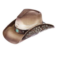 Load image into Gallery viewer, Peter Grimm Cooper - Straw Cowgirl Hat