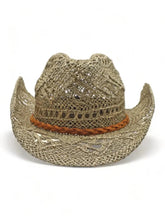 Load image into Gallery viewer, Peter Grimm Gile - Straw Cowboy Hat