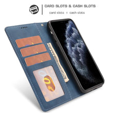 Load image into Gallery viewer, Phone Case For Xiaomi Mi Redmi Note 8 8A 8T 9 9A 9S 10 10S Pro POCO F3 X3 NFC 11 10T Lite 11i 11T Pro Wallet Leather Book Cover Magnetic PU Leather Wallet-Style Business Phone Case Fashion Flip Case with Card Slot