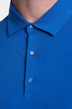 Load image into Gallery viewer, The Mercerized Cotton Polo(Royal Blue)