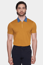 Load image into Gallery viewer, The Mercerized Cotton Polo (Gulf Orange)