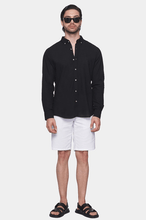 Load image into Gallery viewer, The Luxury Linen Shirt (Jet Black)