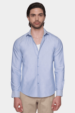 Load image into Gallery viewer, premium Cotton Dress Shirt (Light Azure)
