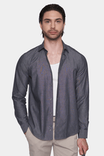 Load image into Gallery viewer, Premium Cotton Dress Shirt (Dark Gray)