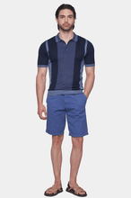 Load image into Gallery viewer, The Mercerized Cotton Polo (Marine Blue)