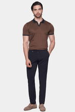 Load image into Gallery viewer, TheMercerized Cotton Open Polo (Chocolate)