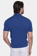 Load image into Gallery viewer, The Mercerized Cotton Polo (Ocean Tones)