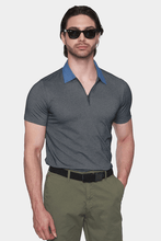 Load image into Gallery viewer, The Mercerized Cotton Polo (Stone)