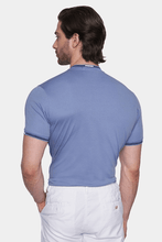 Load image into Gallery viewer, Mercerized cotton polo (Powder Blue)