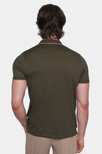 Load image into Gallery viewer, The Mercerized Cotton Polo (Olive)