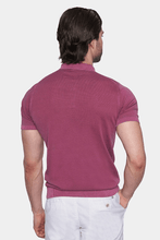 Load image into Gallery viewer, The Mercerized Cotton Polo (Fuschia)