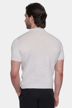 Load image into Gallery viewer, The Mercerized Cotton Polo (Blued Gray)