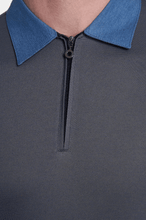 Load image into Gallery viewer, The Mercerized Polo (Nautical Blue)