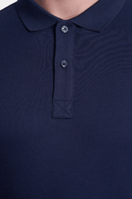 Load image into Gallery viewer, The Mercerized Cotton Polo (Deep Sea)