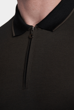 Load image into Gallery viewer, The Mercerized Cotton Polo (Charcoal)