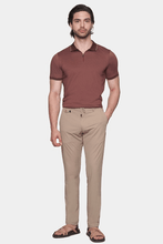 Load image into Gallery viewer, The Mercerized Cotton Polo (Brick)