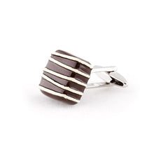 Load image into Gallery viewer, Piece of Chocolate Cufflinks