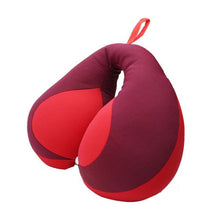 Load image into Gallery viewer, Pillow Kids Newborn Travel Neck Pillow U-Shape For Car Headrest Air Cushion Child Car Seat Head Support Infant Baby Cotton U-shaped Pillow Car Neck Pillow Noon Rest Pillow Plane Travel Pillow Kids Neck Travel Pillows Cute U-Shaped Animal Pillow for Cars