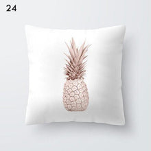 Load image into Gallery viewer, Pink Geometric Decorative Pillow Cushion Covers Polyester Pillow Case Home Pillowcase Decorative Pillowcase For Sofa Cute Charming Home Decor Cushion Cover
