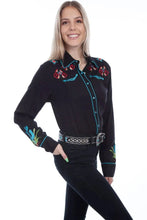 Load image into Gallery viewer, Scully Cactus Embroidery - Womens Western Shirt